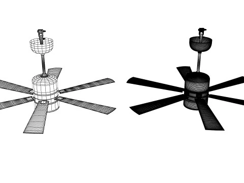 Ceiling Fan 3D Model