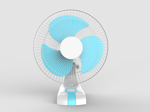 Table Fan 3D 模型