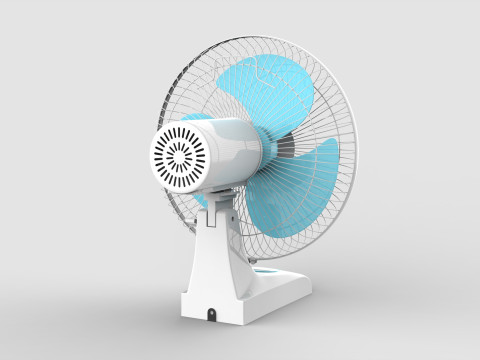 Table Fan Modello 3D
