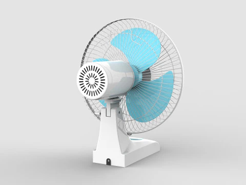 Table Fan 3D Model