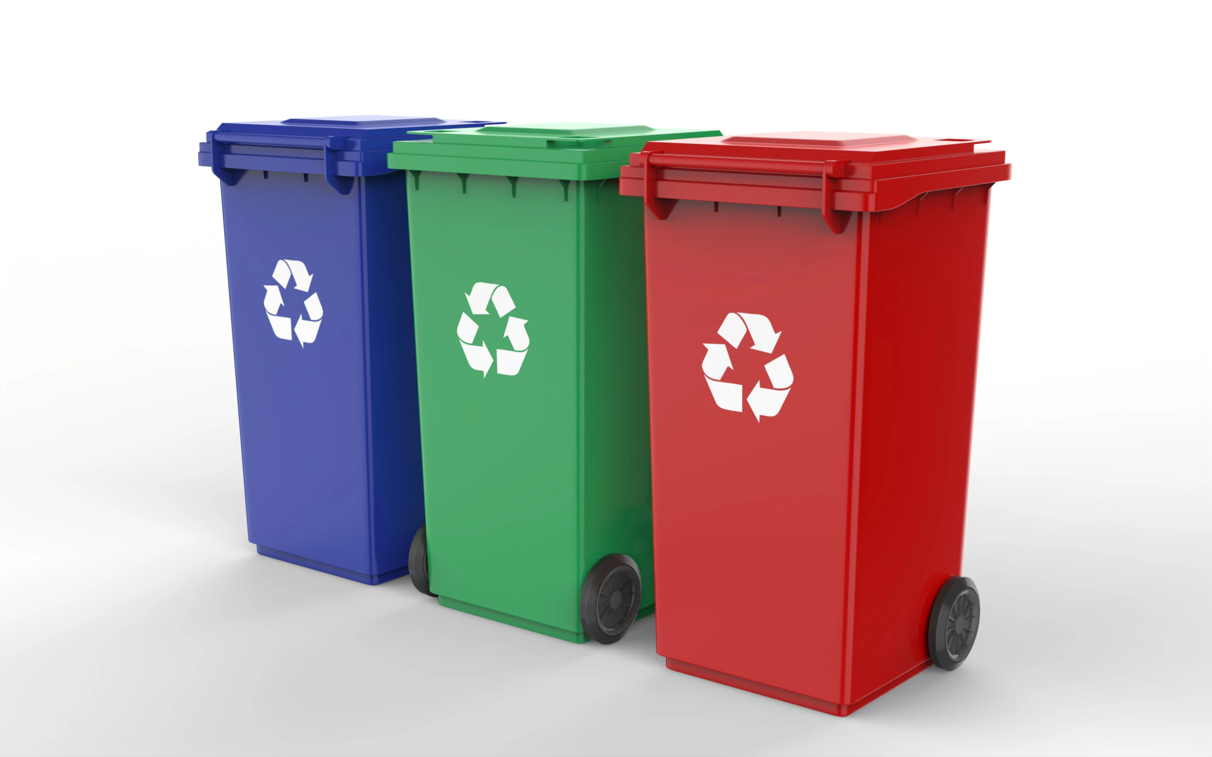 प्लास्टिक कचरा पात्र 3D मॉडल .c4d .max .obj .3ds .fbx .stl .blend 