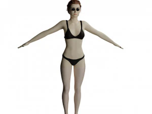 Donna Modello 3D