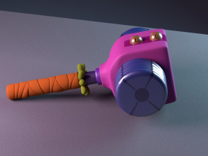 Stylized Hammer 3D मॉडल