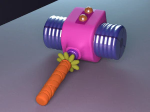 Stylized Hammer 3D Model