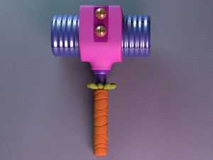 Stylized Hammer 3D मॉडल