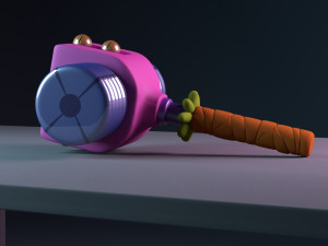 Stylized Hammer 3D मॉडल