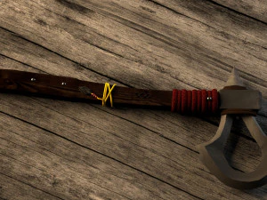 Assassins Creed Axe 3D Model