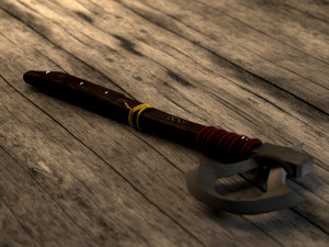 Assassins Creed Axe 3D मॉडल