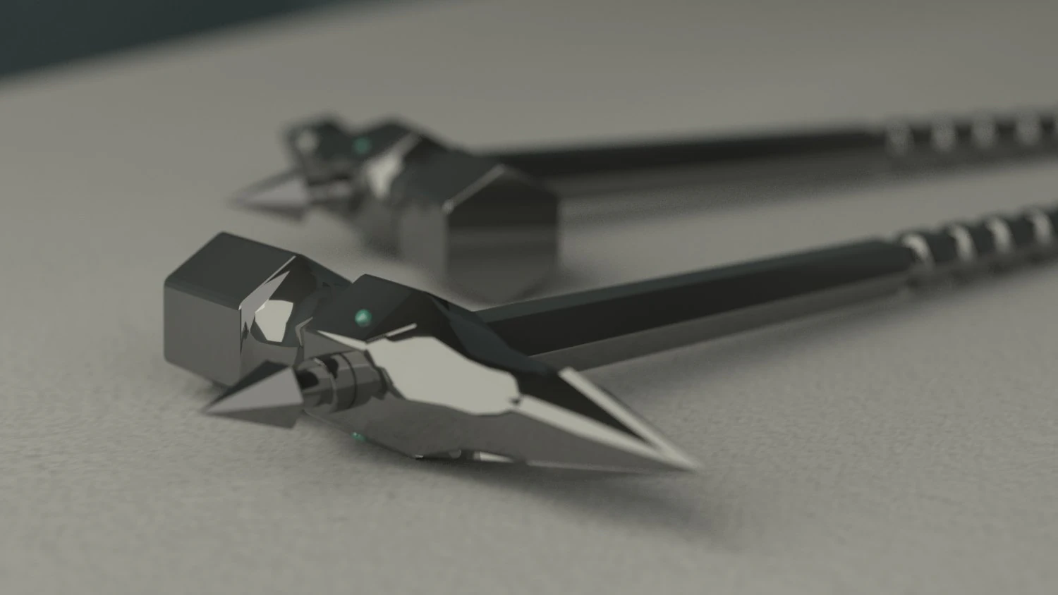 Fighting Hammer 3D Model .c4d .max .obj .3ds .fbx .stl .blend 