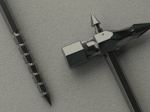 Fighting Hammer Model 3D