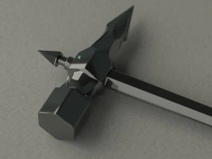 Fighting Hammer 3D Model