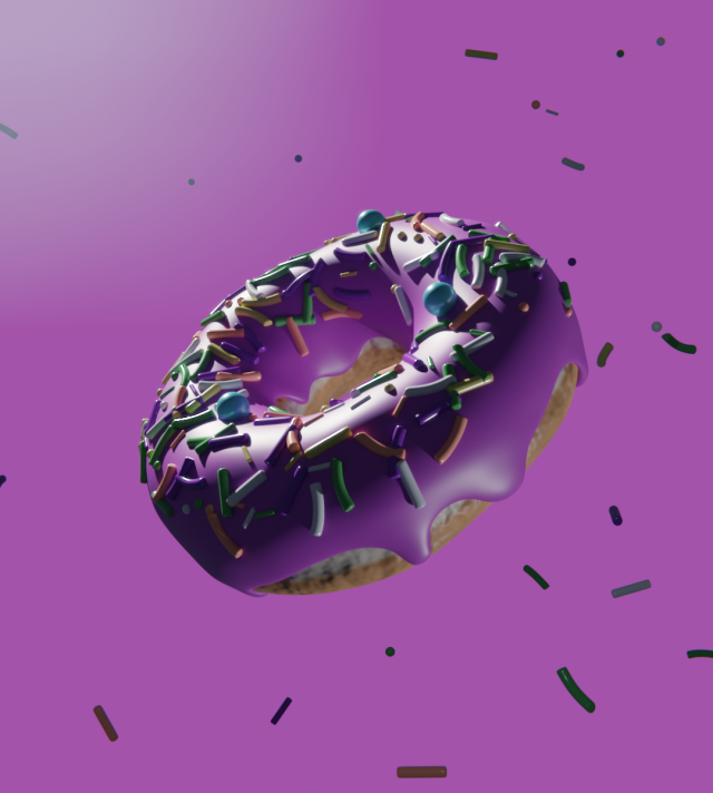 The Best Donut 3D 模型 .c4d .max .obj .3ds .fbx .stl .blend 