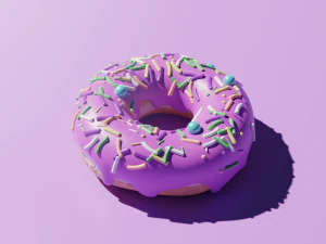 The Best Donut 3D Model