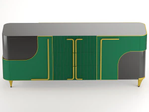 ニュークラシックサイドボード 3Dモデル