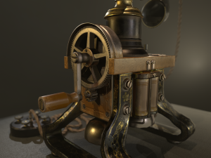 Telephone 3D Model
