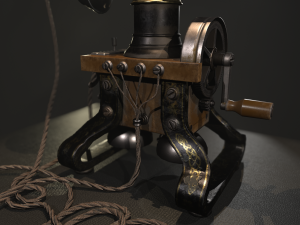 Telephone 3D Model