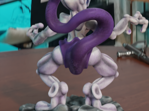 Pokemon mewtwo stl 3D Baskı Modeli