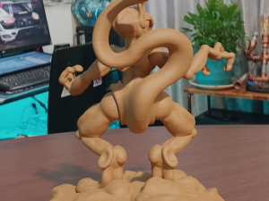Pokemon mewtwo stl 3D Baskı Modeli