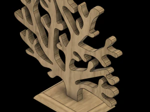 Caixa de joias coral Modelo de Impressão 3D