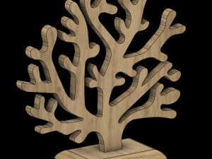 Coral Jewelry Box 3D Print Model