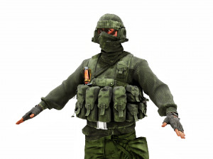 Soldier 3D Модель
