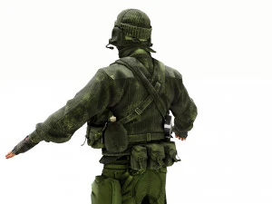 Soldier 3D Model