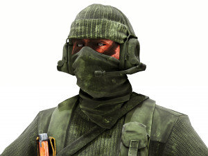 Soldier 3D मॉडल
