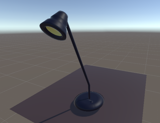 Desk Lamp 3D Model .c4d .max .obj .3ds .fbx .stl .blend 