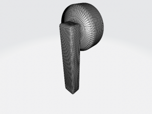 Animated toy hand fan Modelo 3D