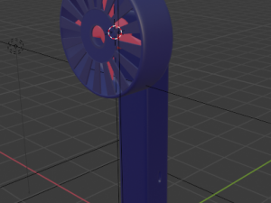 Animated toy hand fan Modelo 3D