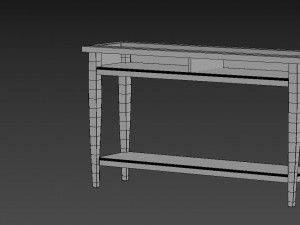 IKEA lIATORP CONSOLE TABLE 3D Model