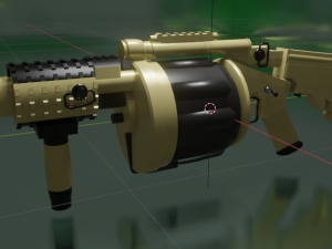 Rocket Grenade Launcher 3D Models