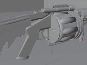 Rocket Grenade Launcher 3D Model