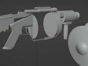 Rocket Grenade Launcher 3D Model