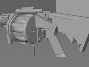 Rocket Grenade Launcher 3D Model