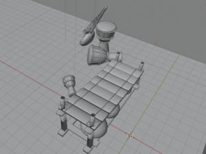African instruments 3D मॉडल