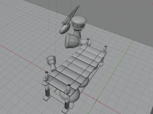 instrumentos africanos Modelo 3D