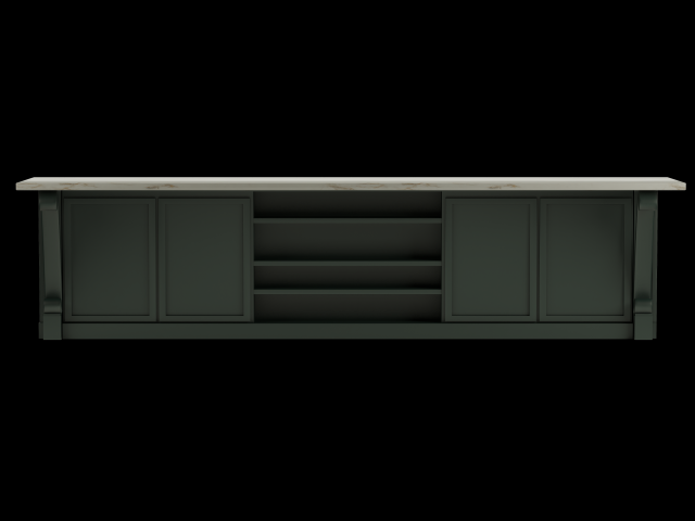 Kitchen counter 3D 模型 .c4d .max .obj .3ds .fbx .stl .blend 