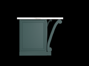 Kitchen counter 3D 模型