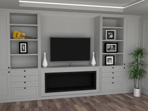 Composition for the living room 3D Model