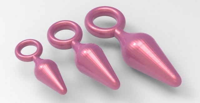 Adult Toy 003 3D Принт Модель .c4d .max .obj .3ds .fbx .stl .blend 