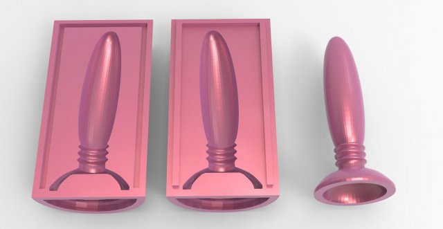 Adult Toy 004 3D Принт Модель .c4d .max .obj .3ds .fbx .stl .blend 