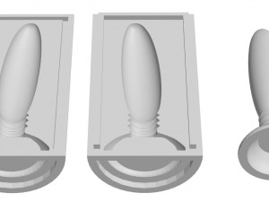 Adult Toy 004 3D Принт Модель