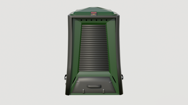 Garden Composter 3D-Modell .c4d .max .obj .3ds .fbx .stl .blend 
