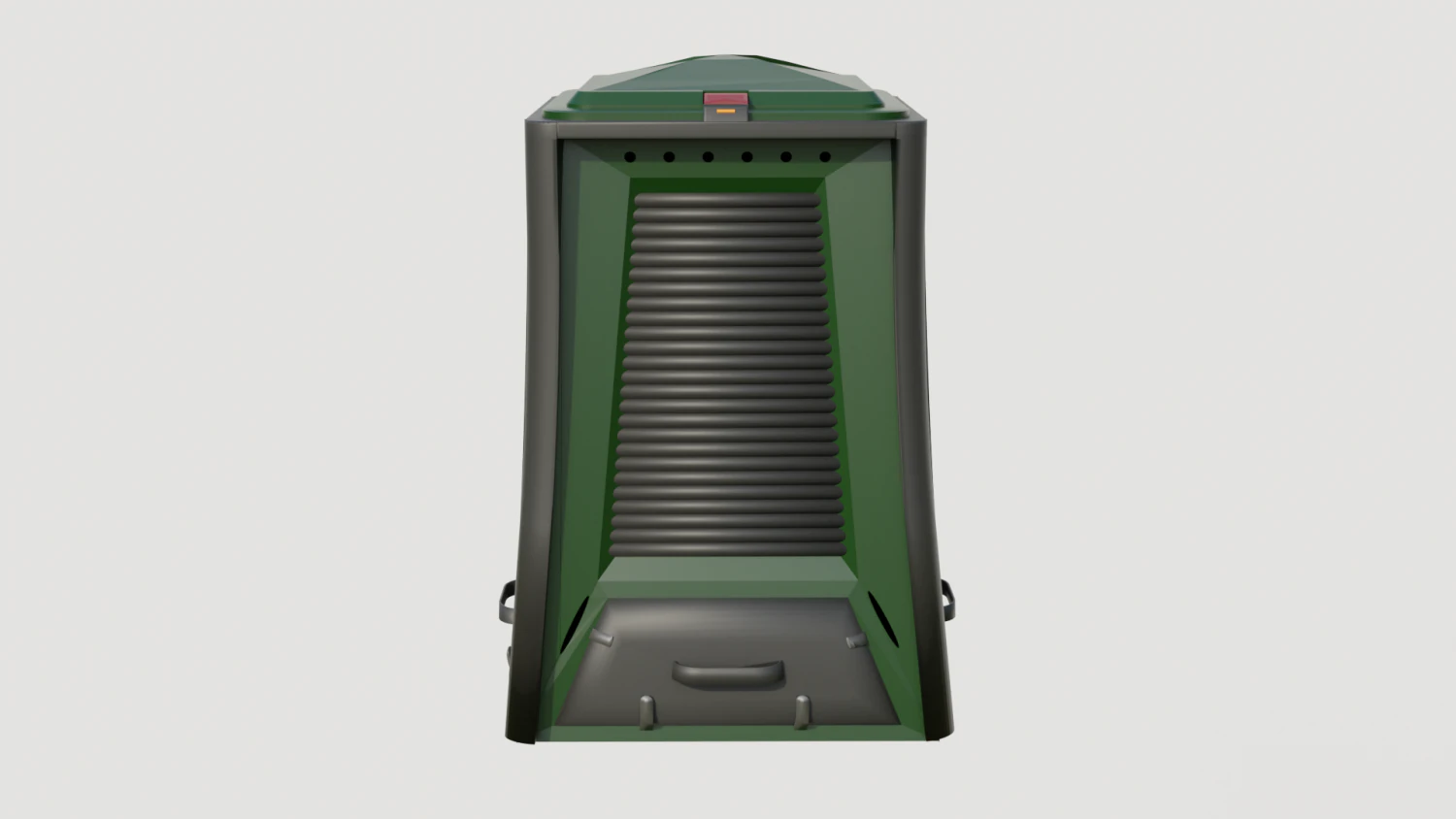 Garden Composter 3D Model .c4d .max .obj .3ds .fbx .stl .blend 