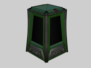 Garden Composter 3D-Modell