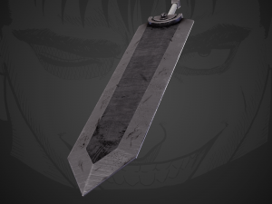 Dragon Slayer Sword Model 3D