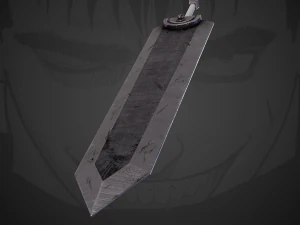 Dragon Slayer Sword 3D Model
