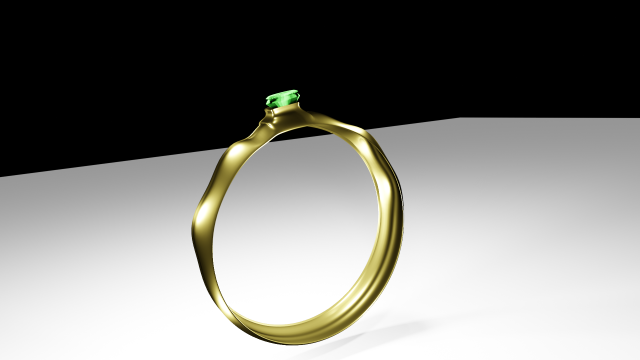 Rings 2 in 1 Modello 3D .c4d .max .obj .3ds .fbx .stl .blend 
