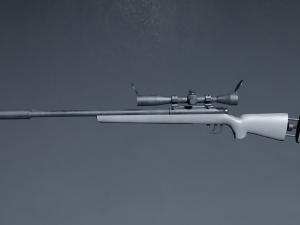 Sniper M24 Modello 3D